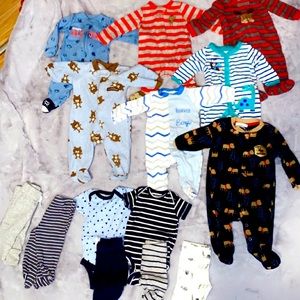 Newborn baby boy bundle
